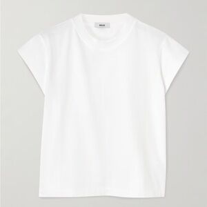 Agolde Women's Classic White Short Sleeve Tee